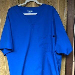 V LIFE SCRUB. 5XL. BLUE